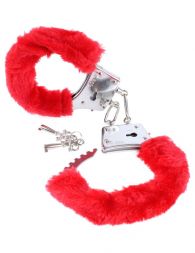 Красные наручники Beginner's Furry Cuffs