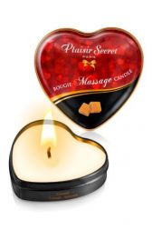 Массажная свеча Plaisir Secret с ароматом карамель