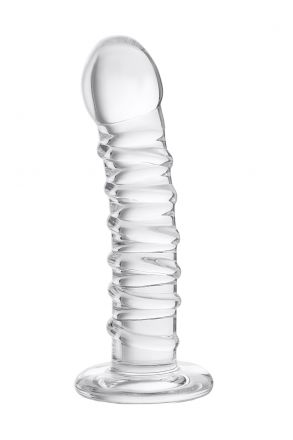 Фаллоимитатор Sexus Glass прозрачный 16 см