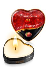 Массажная свеча Plaisir Secret с ароматом персика
