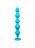 Анальная цепочка с кристаллом Emotions Chummy Turquoise