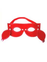 Красная маска PentHouse с шорами