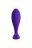 Фиолетовая анальная втулка Штучки-дрючки 7,2 см