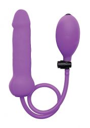 Надувной фаллоимитатор Inflatable Silicone Dong Purple