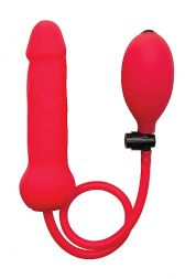 Надувной фаллоимитатор Inflatable Silicone Dong Red
